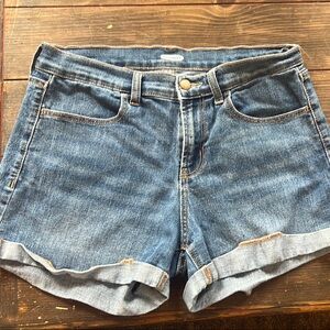 Old Navy Blue Jean Shorts Classic Cutoff Style